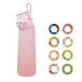 Air-Up Vannflaske 700ml – 8 Smakskapsler | Sukkerfri & Smakfull | Gradient Flaske, Perfekt for Utendørs og Trening Gradient svart Gradient so Gradient black