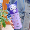 Pikkukuva 2 / 5: Sanrio Pom Pom Purin ruostumattomasta teräksestä valmistettu eristetty vesipullo 350ml Kuromi