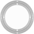 Miniatyrbild 1 av 3: 8 tum aluminium Lazy Susan skivring, metall