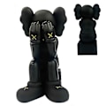 Miniatyrbillede 3 af 4: Kaws tegneseriemodel kunstlegetøj figurer hjem ornament dekoration til børns gaver Black