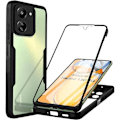 Miniatyrbilde 1 av 4: Etui for Xiaomi Redmi 13C Full Body Forsterket Kant Hard 360° Beskyttelse - Svart