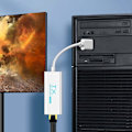 Miniatyrbilde 3 av 5: USB til RJ45 Connector Extender, USB 2.0 til RJ45 Ethernet LAN Extender 200 Meter - 656 fot