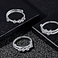 Miniatyrbillede 3 af 8: Justerbar Fidget Ring | Sød justerbar roterende ring | Fingertilbehør til kærester, kærester, ægtefæller, hustruer, partnere og ledsagere