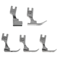 Miniatyrbillede 1 af 3: 5 stk Trykfødder til Juki Industrisymaskine S518ns P36ln P36n P351 P363 (Sølv)