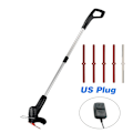 Miniatyrbild 3 av 5: Sladdlös Elektrisk Gräsklippare Handhållen Portabel Lättviktstrimmer Uppladdningsbar Elektrisk_xx US Plug