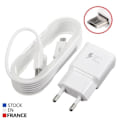Miniatyrbilde 1 av 4: Pakkelader + Kabel for Huawei P20 Pro Hurtiglader Ultra kraftig og rask NY GENERASJON 3A med Micro USB-KABEL