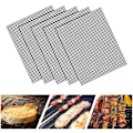 Miniatyrbillede 1 af 5: Grill Mesh Grill Tilbehør Non-stick BBQ Mesh Måtte 40x30cm