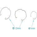 Miniatyrbillede 2 af 4: [18 stk] GU10 MR11 Ringklips - 35 og 50 mm diameter