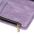 Miniatyrbillede 3 af 5: PU Læder Wallet Case til Galaxy S22 Lynlås Flip Folio Wallet RFID Blokerende Beskyttelsesetui med Håndledsrem Magnetisk Lukning Indbygget Stativ_xx