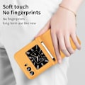 Miniatyrbilde 2 av 5: Macaron-deksel kompatibel med Motorola Moto Razr 2022, slank PC-deksel med hengselbeskyttelse og S Pen-holder, oransje Orange For Moto Razr 2022