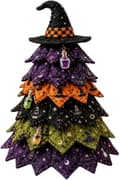 Miniatyrbilde 1 av 8: DIY Quilted Christmas Tree Fabric Kit, 3D Fabric Patchwork Craft Set for Beginners, Handmade Table Decoration for Home, Mantel, Table, Office #K