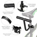 Miniatyrbild 3 av 5: Premium Sadel med Ryggstöd | Barnstol Set | MTB Bakre Pakethållare | Bekväm & Säker Handle