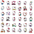 Miniatyrbilde 5 av 5: 100 stk Klassiske 80- og 90-talls Bilstikker for Laptop Bilsticker Perfekt Hello Kitty
