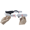 Miniatyrbilde 2 av 4: Hodebånd for Oculus Quest 2 3 plast Hvit