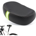 Miniatyrbillede 1 af 5: Næsefri bred komfortabel cykelsadel med memory foam polstret cuz