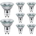 GU10 halogenlampa 50W dimbar, 220V GU10 halogenlampa 2-stift, 2800K