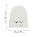 Miniatyrbillede 5 af 5: Roblox Ansigtsstrikkede Strikkede Hue Hatte Skullies Beanies Cap Bløde Hætte Hatte Vinter Varme [DB] 8