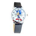Pikkukuva 1 / 2: Sonic The Hedgehog -hahmoinen nahkainen rannekello black