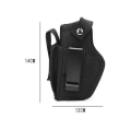 Miniatyrbild 3 av 4: Universell taktisk pistolhölster Magasin Midjebälte Hand Gun Holder Utomhus