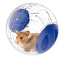 Miniatyrbillede 1 af 4: Hamster løbebold, 15 cm lydsvag hamster mini løbeaktivitet