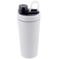 Miniatyrbillede 1 af 5: Rustfrit Protein Shaker Flaske i Rustfrit Stål - Isoleret - Holder Varmt/Koldt - Tåler Opvaskemaskine - Dobbeltvægget - Lugtfri (Farve: Hvid)