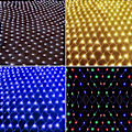 Miniatyrbillede 5 af 8: 15m 2x3m 4x6m LED-lysnet til udendørs julefester, varmt hvidt Warm White 4*6m