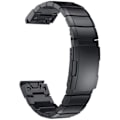 Miniatyrbillede 4 af 6: Tech-Protect Garmin Fenix 3/5X/6X/7X Armbånd Rustfrit Stål Sort