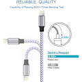 Miniatyrbillede 2 af 7: iPhone Oplader, Lightning Kabel 3PAK 6FT USB Opladekabel
