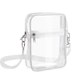 Pikkukuva 1 / 2: Läpinäkyvä laukku, stadionhyväksytty, työ- ja liikematkoille, unisex, läpinäkyvä olkalaukku (23*17.5*7cm)_xx White