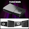 Miniatyrbilde 3 av 8: Deksel for PS5 Slim-konsollen, foran og bak Blue-Digital Version