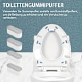 Miniatyrbild 5 av 6: WC-sitsbumpers med starkt självhäftande WC-sitsbumpers
