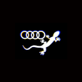 Miniatyrbilde 1 av 5: 2 stk Audi Aodi velkomstlys A4LA5A6L stemningslys A7A8 K