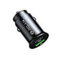 Miniatyrbillede 5 af 7: USB-billadapter til hurtig opladning i bilen 3.1A 1 stk. til Samsung Huawei Mate 60 iPhone 15 Plus Xiaomi Type C white