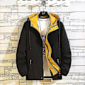 Miniatyrbillede 1 af 5: 6xl 7xl 8xl Plus Size Herrejakker Forår Efterår Casual Bomber Jakke Mænd Overfrakke Baseball Jakker Mænd Jakke Frakker FARVE sort M