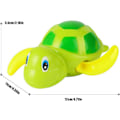 Miniatyrbillede 2 af 7: 3 stk. baby badelegetøj, urværk skildpadde til småbørn drenge piger, optrækkeligt badelegetøj, vandlegetøj svømmeskildpadde, pool svømmeskildpadde
