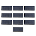 Pikkukuva 2 / 8: 10 kpl pieniä säänkestäviä aurinkokennoja DIY aurinkopaneelimoduuli tiedeprojekteihin leluvalaisimeen 0,15W 5V_xx 0.1