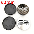 Miniatyrbillede 2 af 5: 4 stk. 62 mm Bil Hjul Center Nav Kapsler Til Oz Racing M595 Oz Alloy Auto Hjul Fælg Center Nav Kapsel 62 58.4x62 Sølv Sort