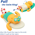 Miniatyrbillede 3 af 5: Træk-og-Slip Badelegetøj til Børn (Surfe-Bæver)
