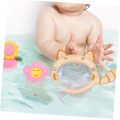 Miniatyrbild 5 av 5: 1 Set Baby Badvatten Fiske Nät Vatten Leksak Djur Vatten Leksaker Små Djur Pussel