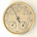 Miniatyrbild 4 av 5: Barometer, väderstation med barometer och hygrometer termometer, 3 i 1 väggmonterad analog väderstation för inomhusbruk