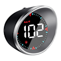 Miniatyrbillede 1 af 5: Bil HUD Kmh & Mph Digital GPS Speedometer med Krydsningsalarm Træthedskørsel Advarsel