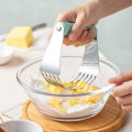 Miniatyrbilde 4 av 5: Deigblander i rustfritt stål, deigkutter og deigmikser med 4 kniver, deigkutter, deigmoser