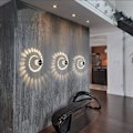 Miniatyrbillede 5 af 5: 3W LED Væglampe Indendørs Aluminium Moderne Strøm Væglampe til Børneværelse Stue Badeværelse Soveværelse Korridor Vægbelysning Varm