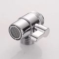 Miniatyrbilde 2 av 5: Bryterkranadapter Kjøkkenvask Splitter Avvikende Ventil Vannkran Kobling For WC Bidet Dusj