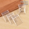 Miniatyrbilde 1 av 5: 100 stk selvforseglende poser Zip Lock poser 100 stk 4X6CM 100 stk 4X6CM 100pcs 4x6cm 100pcs 4x6cm