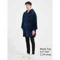 Miniatyrbilde 5 av 5: Oversized teppehettegenser, bærbar hettegenser med teppe, myk Sherpa fleece-koselig teppehettegenser for voksne