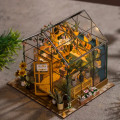 Miniatyrbild 4 av 6: DIY Trähusdocka Kit med Möbler - Miniatyr 3D Pussel för Heminredning