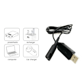 Pikkukuva 8 / 9: USB-latauskaapeli Braun 1-9 -sarjan partakoneille, sarjat S3, S5, S7 ja S9. Käyttökelpoinen ja luotettava laturi, 1 m kaapeli