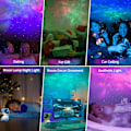 Miniatyrbilde 2 av 5: Astronaut Galaxy-projektor, Stjerneprojektor med Timer og Fjernkontroll, Galaxy-projektor med Månelampe, LED Nebula Nattelys