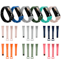 Pikkukuva 2 / 5: Kellon ranneke, yhteensopiva Redmi/yhteensopiva Xiaomi Mi Band 4c paksumpi turvallinen Tpu-vaihtoranneke älykellon rannekoru Kaesi Orange